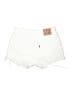 Levi's White Denim Shorts Size 28 waist - photo 2