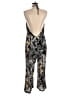 Free People 100% Rayon Paisley Black Jumpsuit Size 8 - photo 2