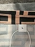 Unbranded Brown Ivory Long Sleeve Blouse Size L - photo 7