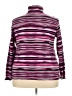 Rafaella Purple Turtleneck Sweater Size 3X - photo 2