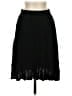 Theory 100% Viscose Solid Black Casual Skirt Size S - photo 1