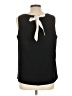 Pim + Larkin 100% Polyester Black Sleeveless Blouse Size L - photo 2