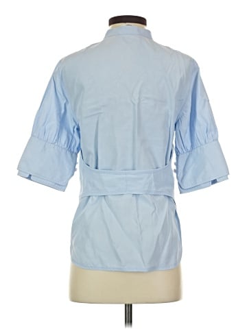 3.1 Phillip Lim 3/4 Sleeve Button-Down Shirt (view 2)