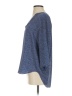 Chaus Blue 3/4 Sleeve Blouse Size S - photo 5