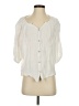 Assorted Brands Ivory 3/4 Sleeve Blouse Size S - photo 1