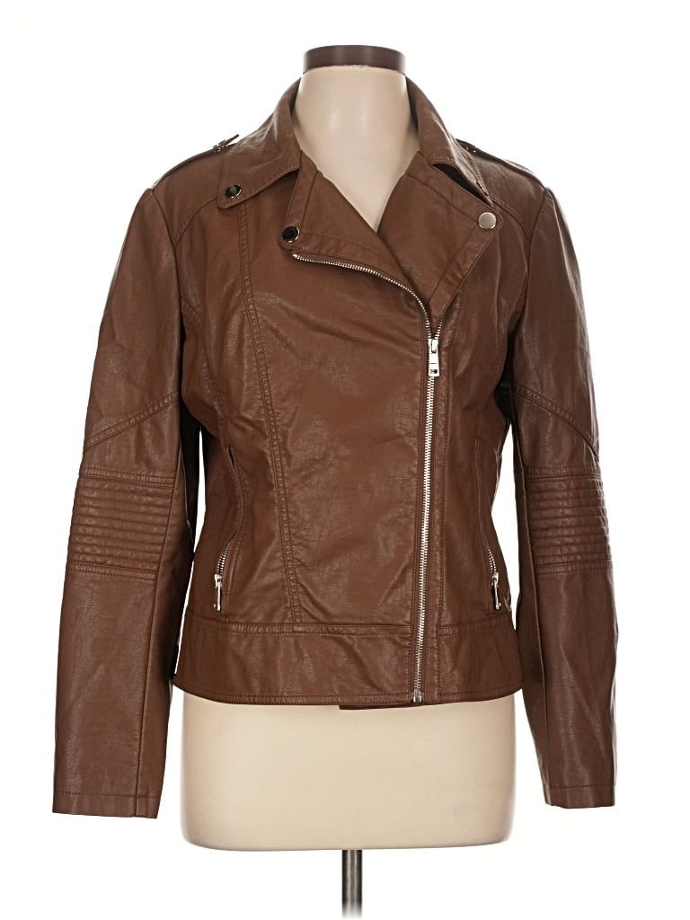 Pre-owned Coalition La Jacket In Brown