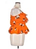 ASOS 100% Polyester Orange Sleeveless Blouse Size 10 - photo 4