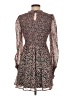 Lulus 100% Polyester Paisley Brown Cocktail Dress Size M - photo 2