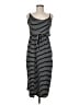 Shein Stripes Black Casual Dress Size 6 - photo 1