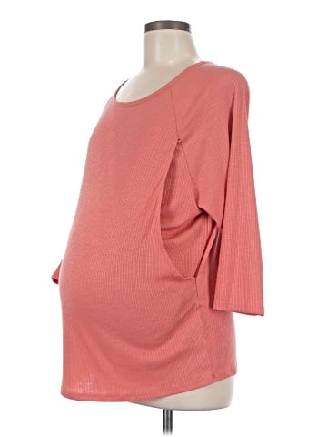 Old Navy - Maternity 3/4 Sleeve T-Shirt (view 1)