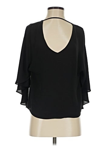 BCBGMAXAZRIA 3/4 Sleeve Blouse (view 1)