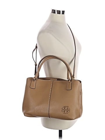 Tory Burch Leather Satchel (view 2)