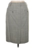 Express Design Studio Plaid Gray Tan Formal Skirt Size 0 - photo 2