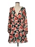 Forever 21 100% Polyester Floral Black Casual Dress Size M - photo 1