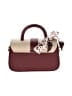 Unbranded Color Block Burgundy Satchel One size - photo 3