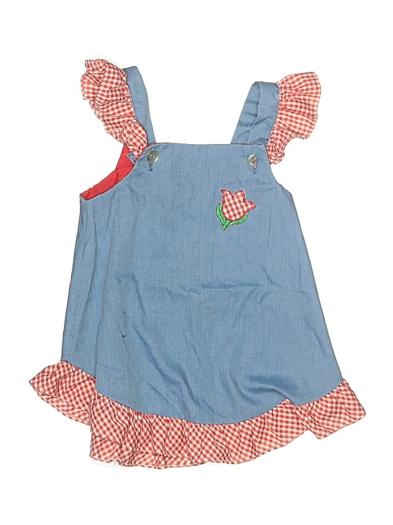 Pre-owned Unbranded Kids' Dress In Blue