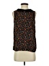 Twik 100% Polyester Black Sleeveless Blouse Size XS - photo 1