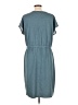 32 Degrees Solid Teal Casual Dress Size L - photo 2