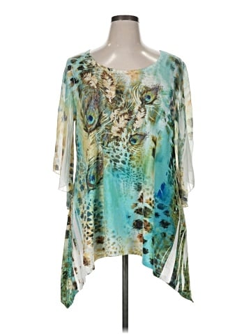 Cal Style 3/4 Sleeve Blouse (view 1)
