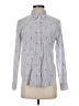 Rails Hearts Gray Long Sleeve Button-Down Shirt Size S - photo 1