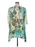 Cal Style Teal 3/4 Sleeve Blouse Size XL - photo 2