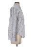Rails Hearts Gray Long Sleeve Button-Down Shirt Size S - photo 4