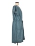 32 Degrees Solid Teal Casual Dress Size L - photo 4