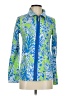 Lilly Pulitzer Print Blue Raincoat Size S - photo 1