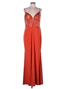 formal red and black dress Wedtrend Women Black Red Bridesmaid Dress With Slit Sheath Spaghetti Straps  Maxi Wedding Party Dress – WEDTREND main image 1
