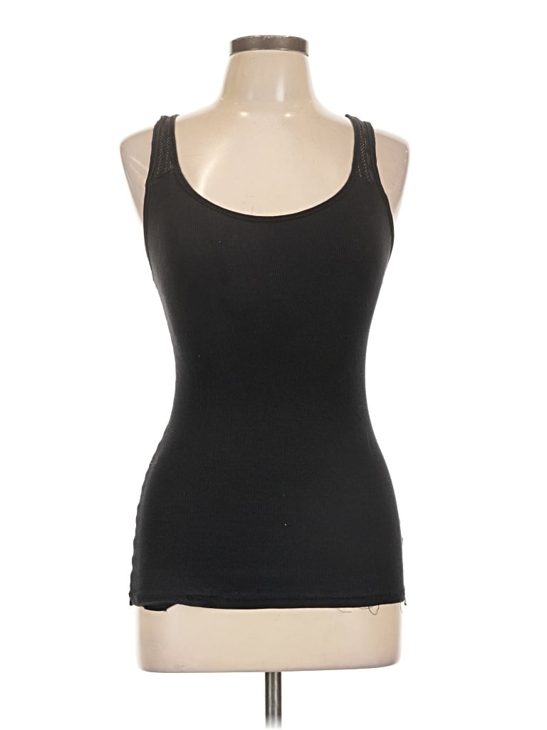 Pre-owned Assorted Brands Tank Top Black Strapless Neckline Tops