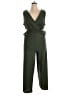 Gilli Solid Green Jumpsuit Size 2X - photo 1