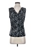 MSK Silver Sleeveless Blouse Size S - photo 1