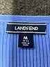 Lands' End 100% Baumwolle Blue Pullover Sweater Size M - photo 6