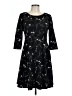Taylor Stars Black Casual Dress Size 10 - photo 1