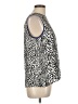 Kasper 100% Polyester Ivory Sleeveless Blouse Size L - photo 4