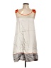 Thread Social 100% Silk Silver Gray Sleeveless Silk Top Size 12 - photo 1
