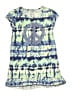 Justice 100% Cotton Tie-dye Blue Dress Size 8 - photo 1