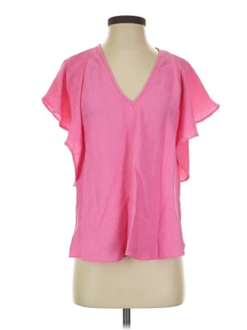 RACHEL Rachel Roy Short Sleeve Blouse (view 1)