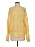 Varley 100% Cotton Solid Yellow Pullover Sweater Size S - photo 1