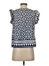 Shein Blue Sleeveless Blouse Size 4 - photo 2