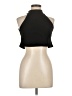 Boohoo Black Sleeveless Blouse Size 10 - photo 1