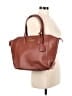 Joy & Iman Solid Orange Brown Tote One size - photo 2