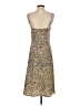 Re:named 100% Polyester Animal Print Tan Cocktail Dress Size S - photo 2