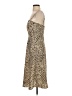 Re:named 100% Polyester Animal Print Tan Cocktail Dress Size S - photo 5