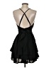 Unbranded 100% Polyester Black Cocktail Dress Size XS - photo 2