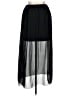 Pure Energy 100% Polyester Solid Black Formal Skirt Size 1X Plus - photo 1
