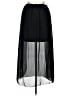 Pure Energy 100% Polyester Solid Black Formal Skirt Size 1X Plus - photo 2