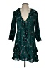 Auguste 100% Rayon Teal Green Casual Dress Size 2 - photo 1