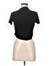 Unbranded 100% Polyester Black Short Sleeve Top Size M - photo 1