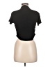 Unbranded 100% Polyester Black Short Sleeve Top Size M - photo 2